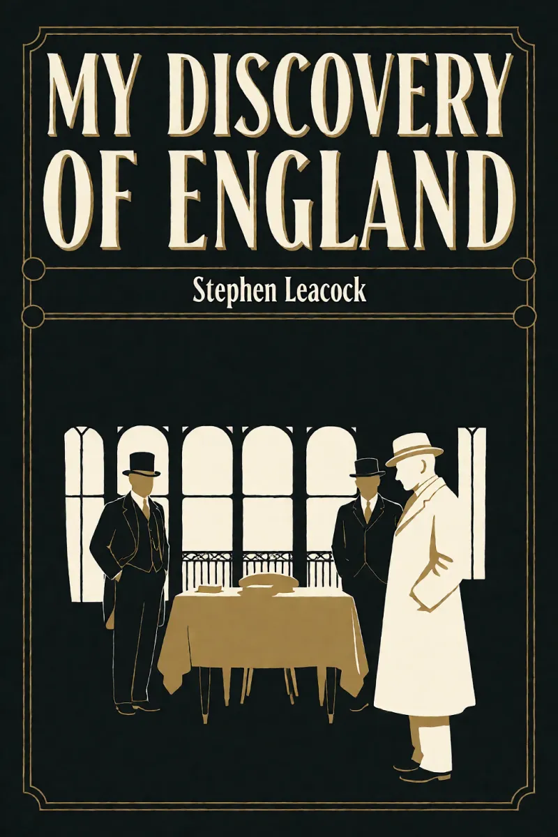Cover of My Discovery of England by Stephen Leacock