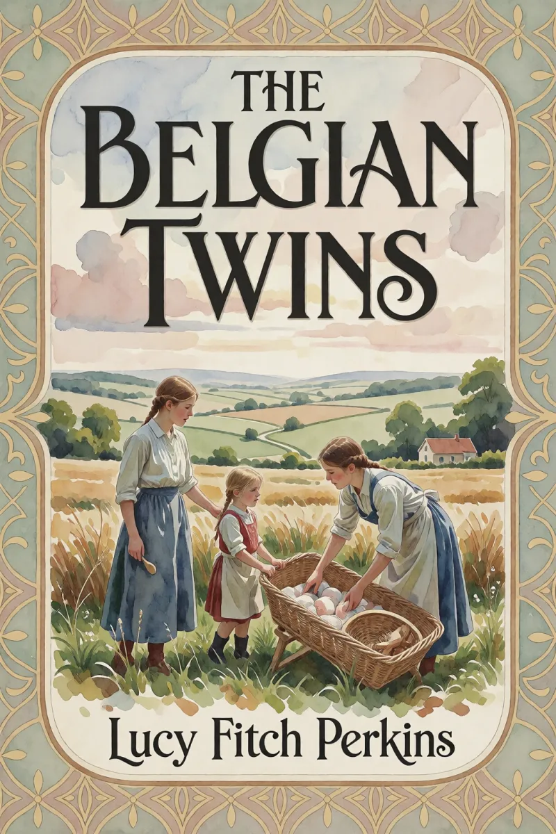 Cover of The Belgian Twins by Lucy Fitch Perkins
