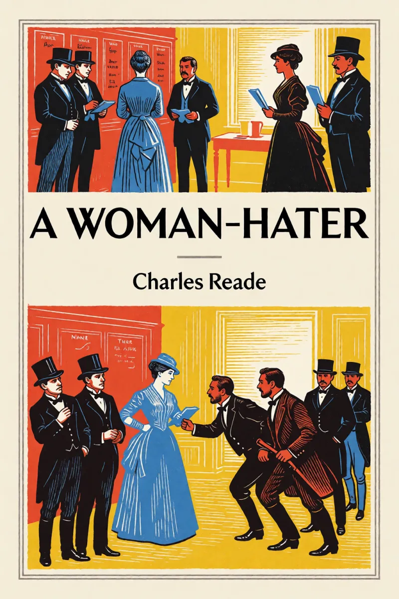 Cover of A Woman-Hater by Charles Reade