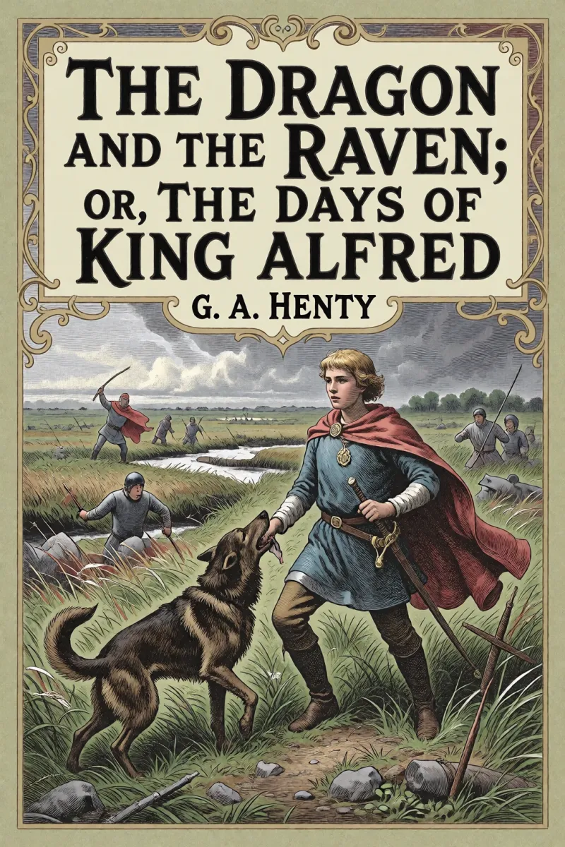 Cover of The Dragon and the Raven; Or, The Days of King Alfred by G. A. Henty