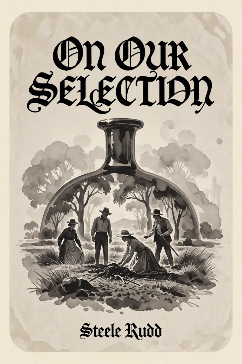 Cover of On Our Selection by Steele Rudd