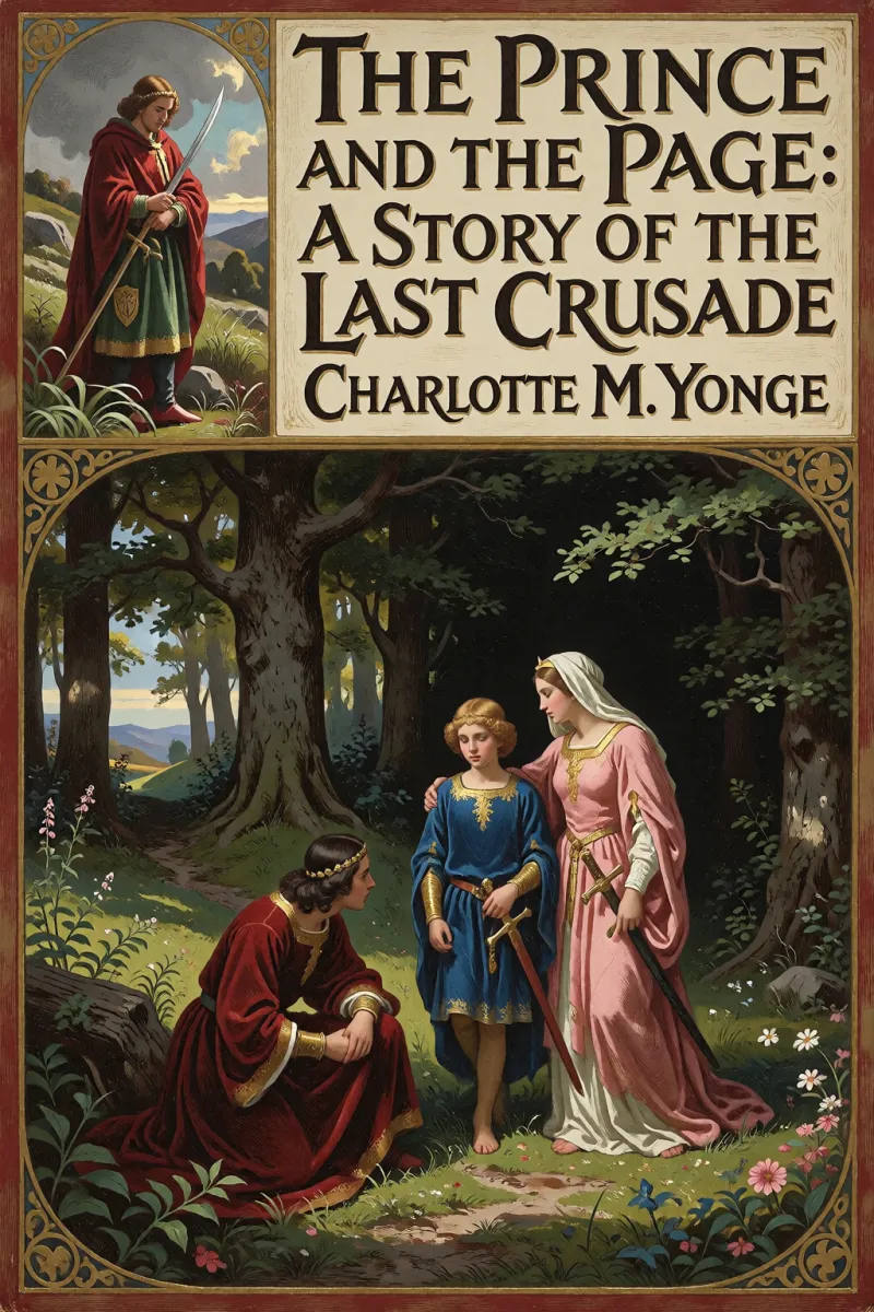 Cover of The Prince and the Page: A Story of the Last Crusade by Charlotte M. Yonge