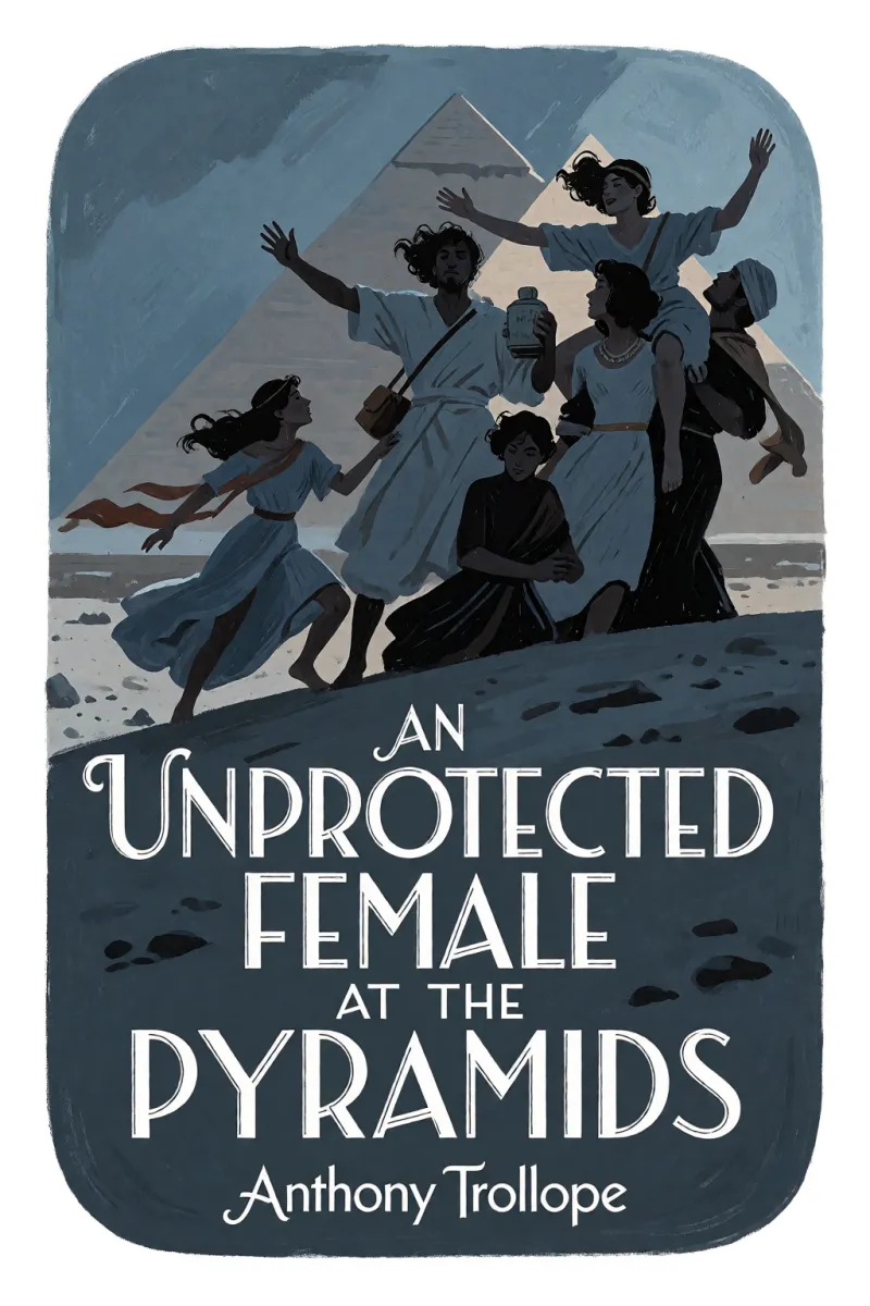 Cover of An Unprotected Female at the Pyramids by Anthony Trollope