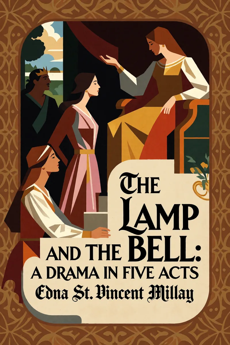 Cover of The Lamp and the Bell: A Drama In Five Acts by Edna St. Vincent Millay