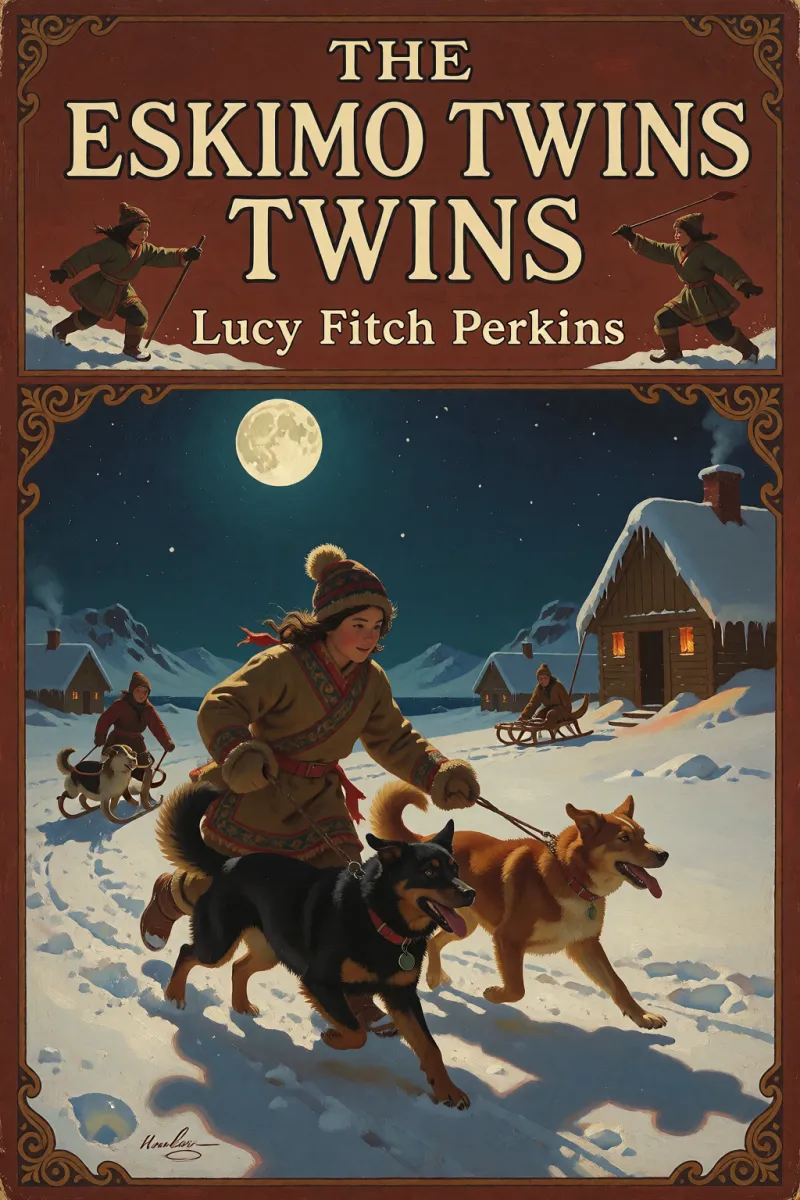 Cover of The Eskimo Twins by Lucy Fitch Perkins