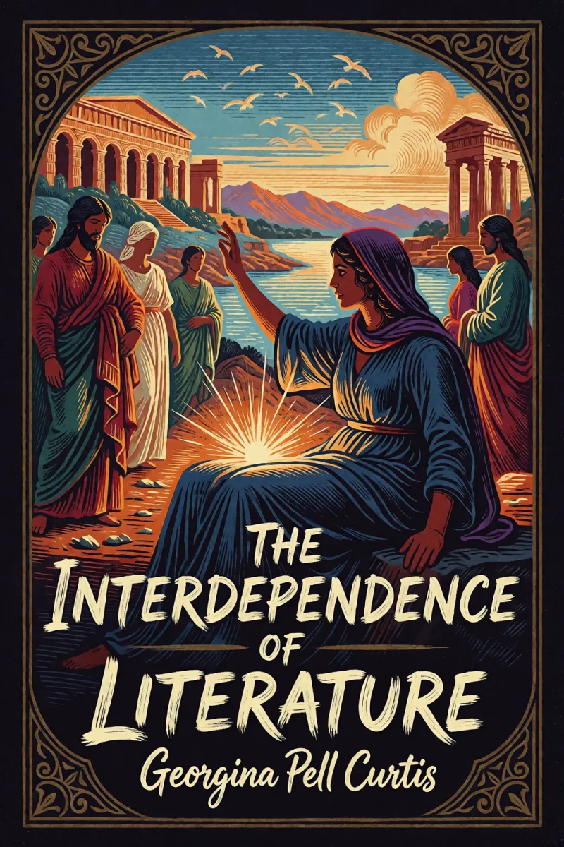 Cover of The Interdependence of Literature by Georgina Pell Curtis