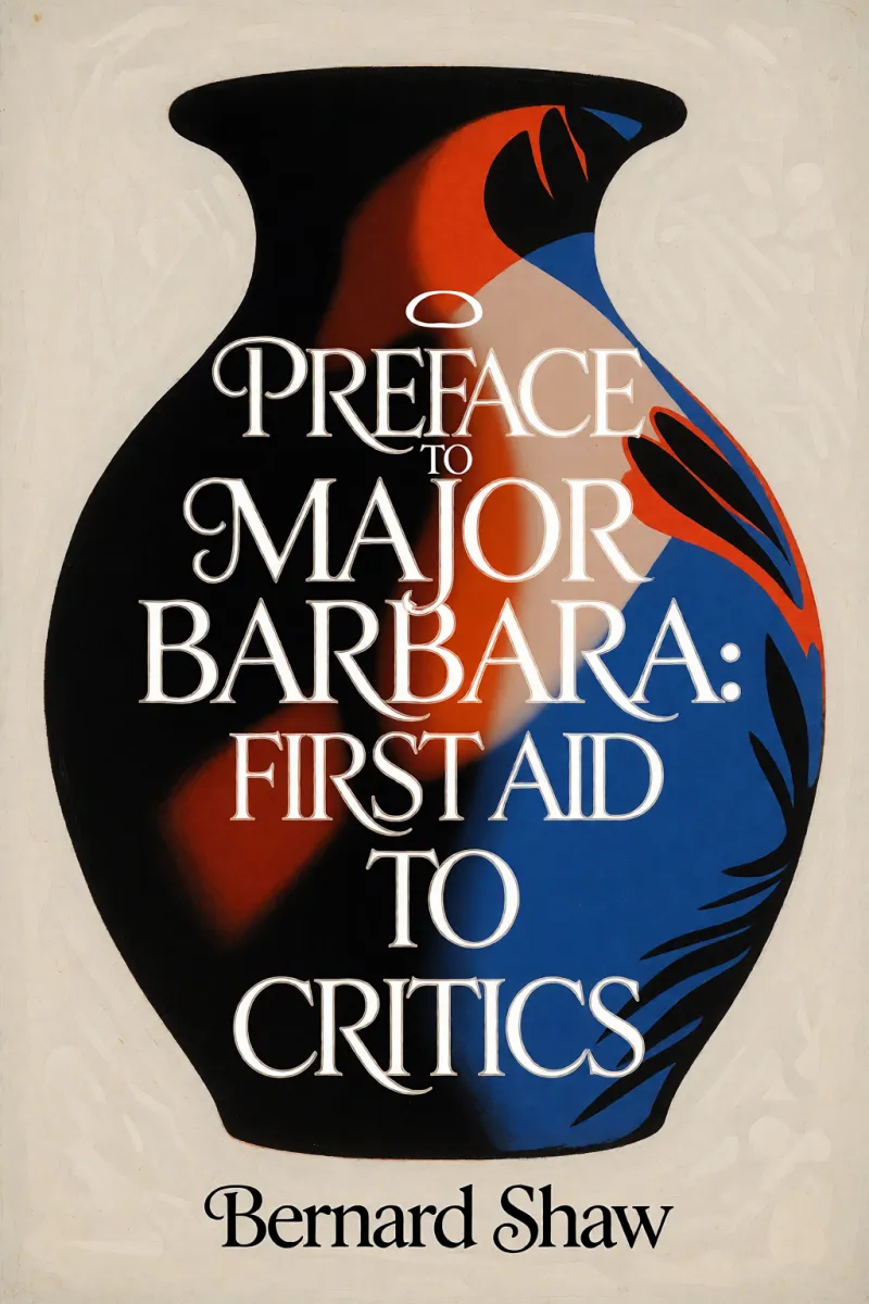 Cover of Preface to Major Barbara: First Aid to Critics by Bernard Shaw