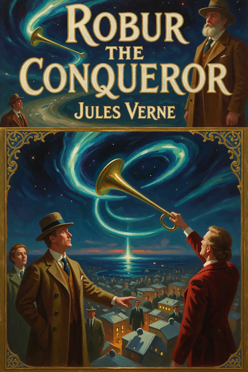 Cover of Robur the Conqueror by Jules Verne