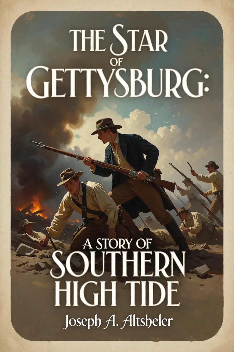 Cover of The Star of Gettysburg: A Story of Southern High Tide by Joseph A. Altsheler
