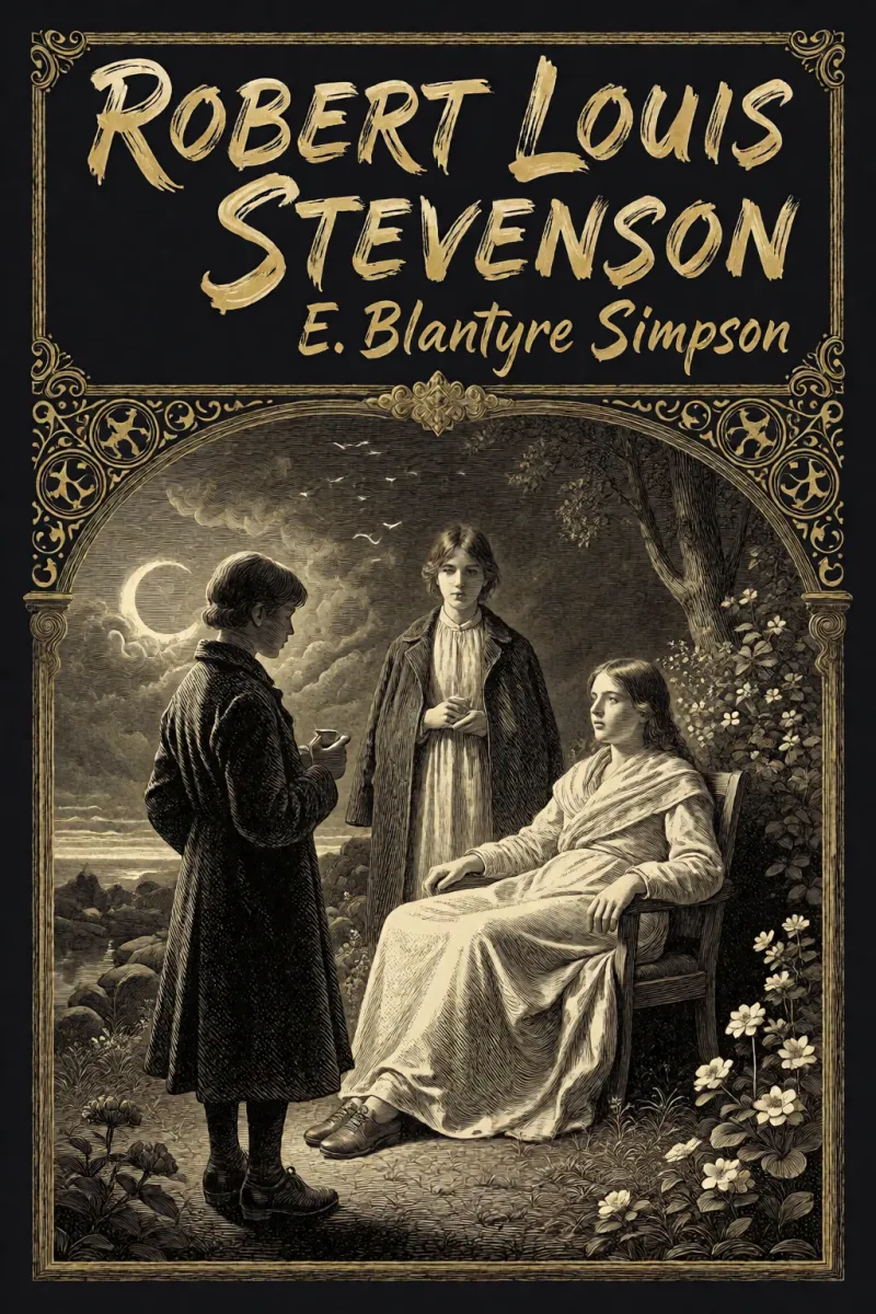 Cover of Robert Louis Stevenson by E. Blantyre Simpson