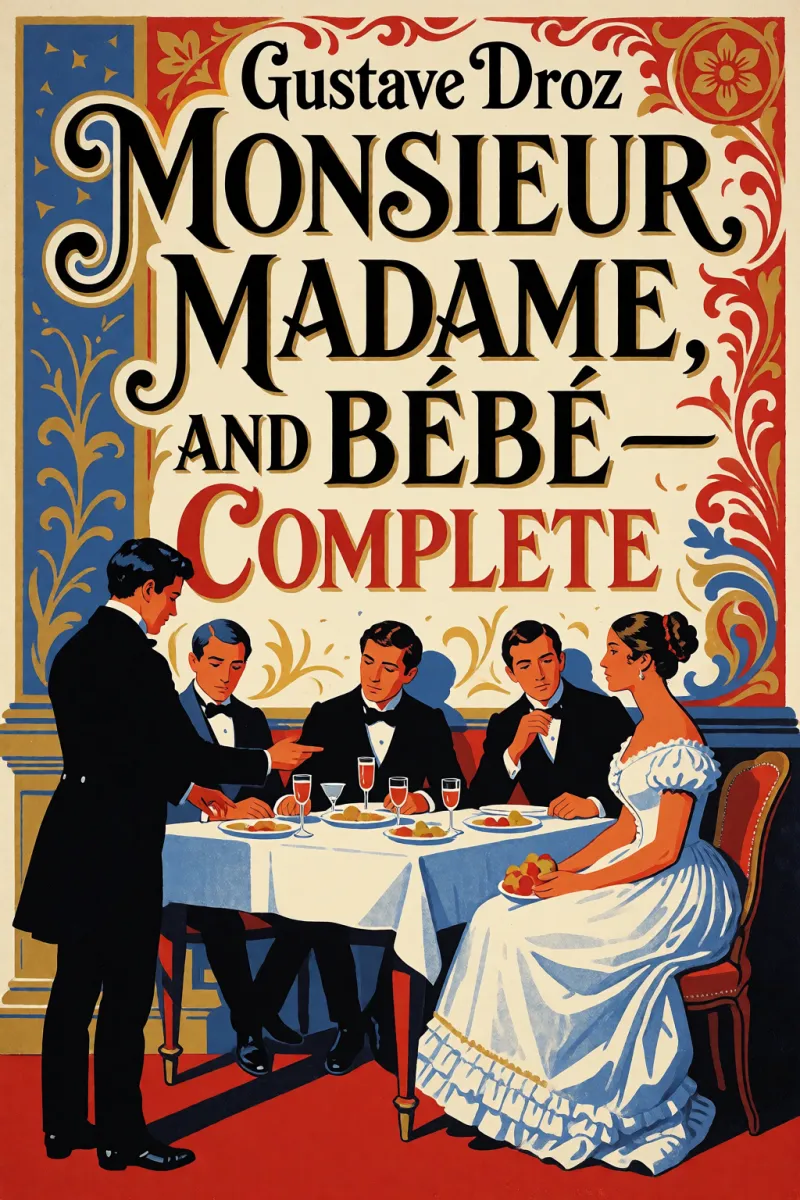 Cover of Monsieur, Madame, and Bébé — Complete by Gustave Droz