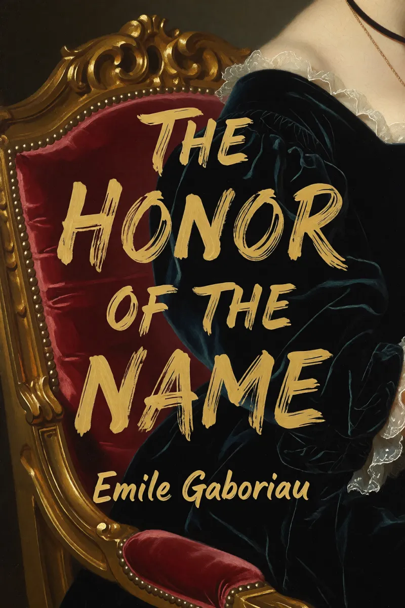 Cover of The Honor of the Name by Emile Gaboriau