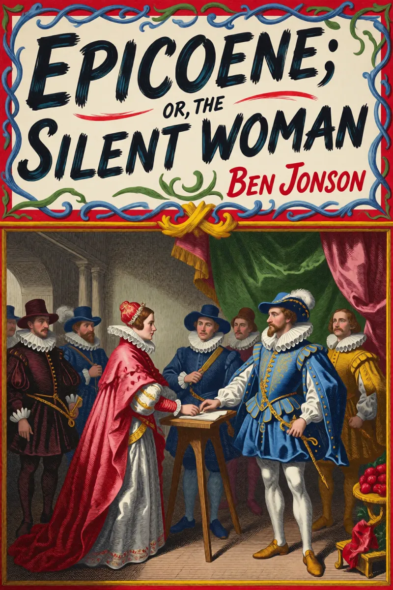 Cover of Epicoene; Or, The Silent Woman by Ben Jonson