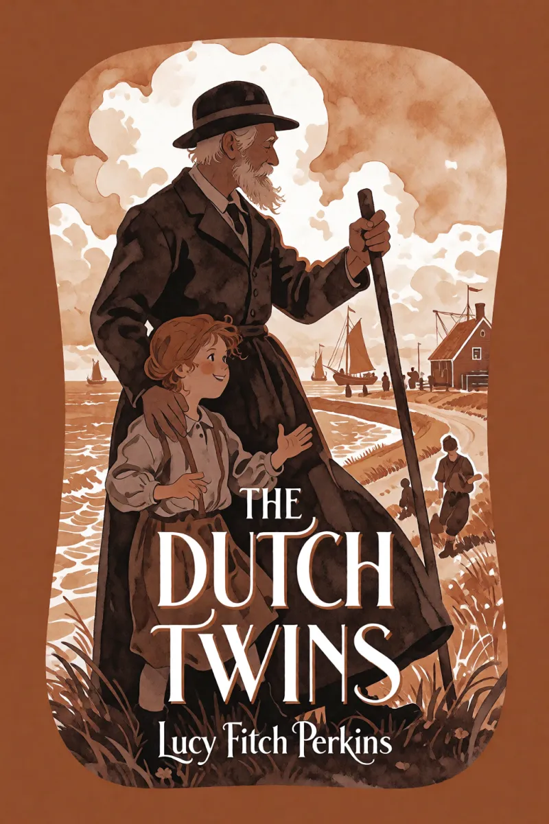 Cover of The Dutch Twins by Lucy Fitch Perkins