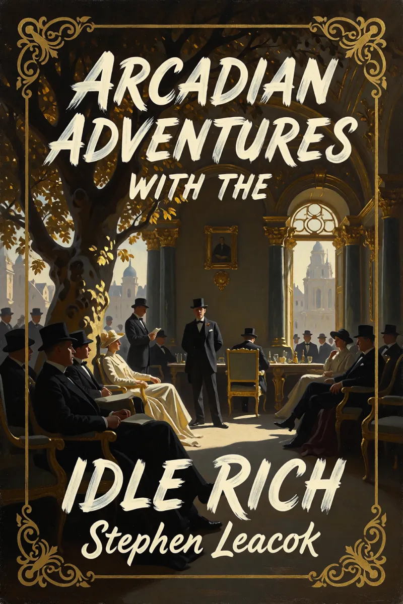Cover of Arcadian Adventures with the Idle Rich by Stephen Leacock