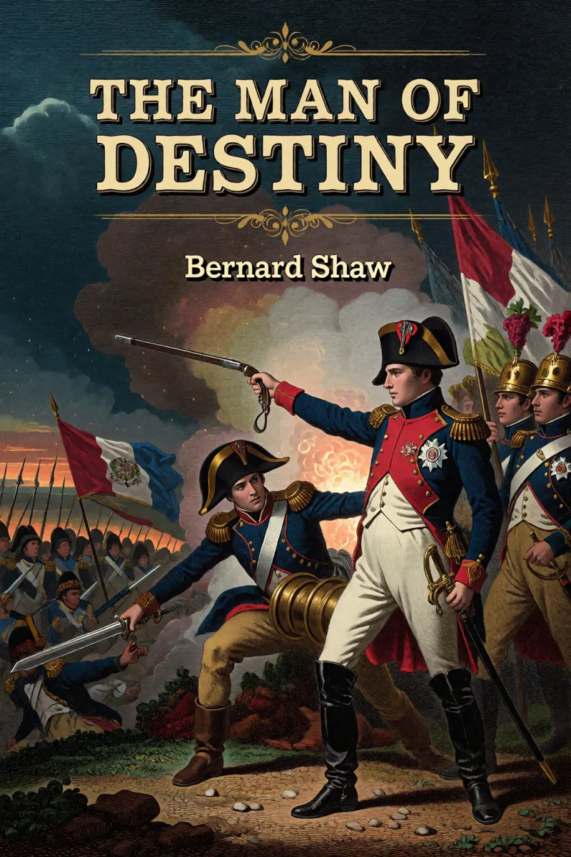 Cover of The Man of Destiny by Bernard Shaw