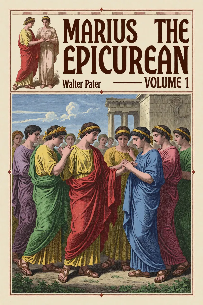 Cover of Marius the Epicurean — Volume 1 by Walter Pater