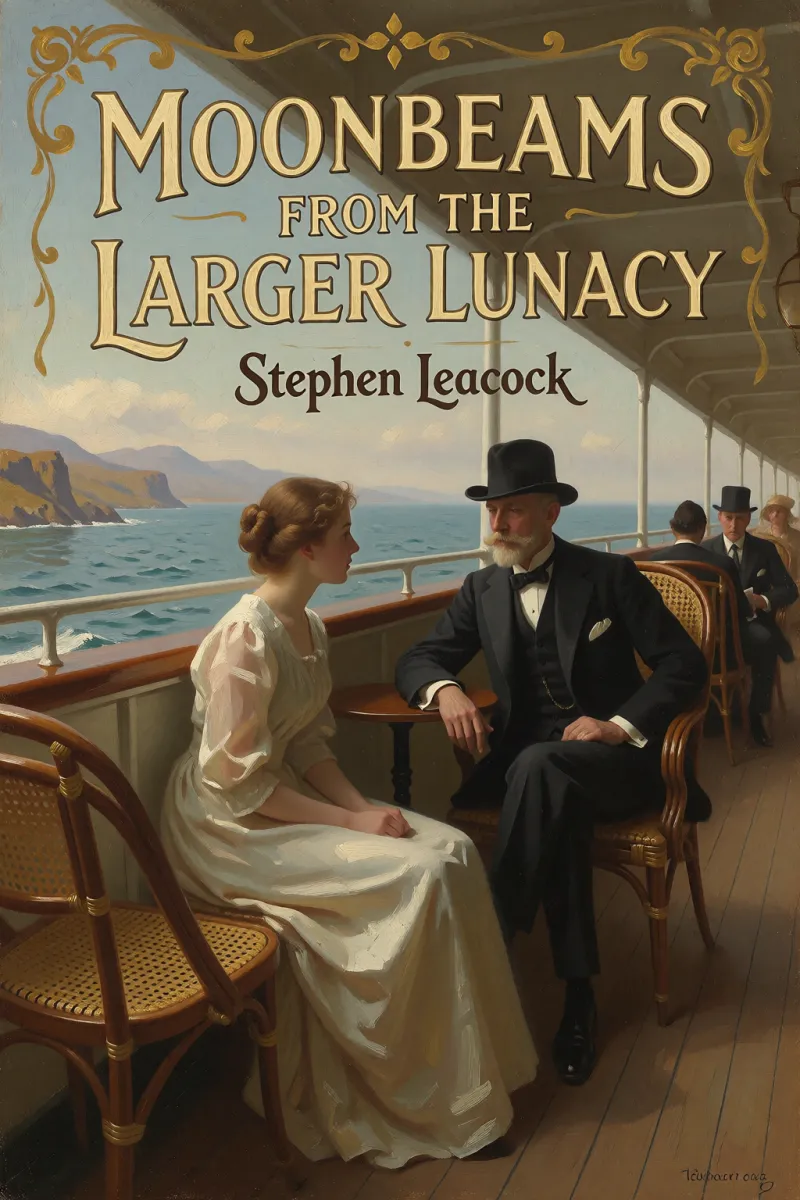 Cover of Moonbeams from the Larger Lunacy by Stephen Leacock