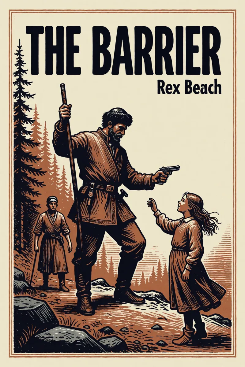 Cover of The Barrier by Rex Beach
