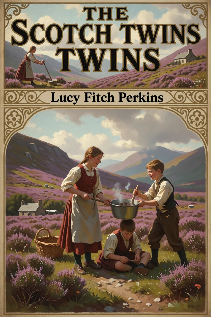 Cover of The Scotch Twins by Lucy Fitch Perkins
