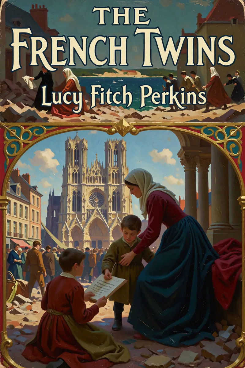 Cover of The French Twins by Lucy Fitch Perkins