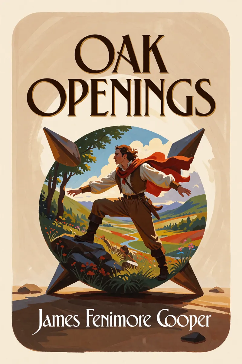 Cover of Oak Openings by James Fenimore Cooper