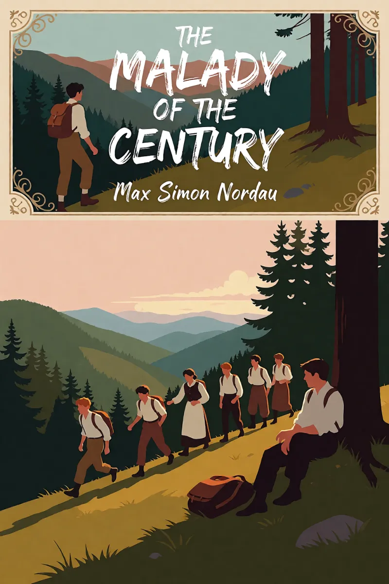 Cover of The malady of the century by Max Simon Nordau