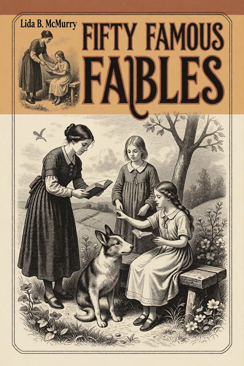 Cover of Fifty Famous Fables by Lida B. McMurry