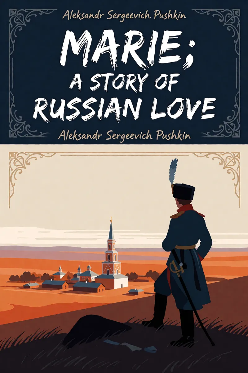 Cover of Marie; a story of Russian love by Aleksandr Sergeevich Pushkin