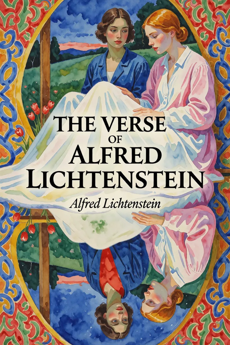 Cover of The Verse of Alfred Lichtenstein by Alfred Lichtenstein