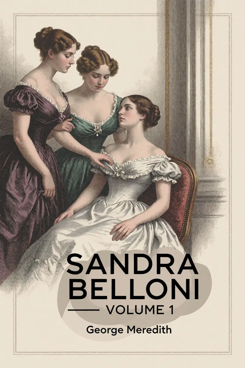 Cover of Sandra Belloni — Volume 1 by George Meredith