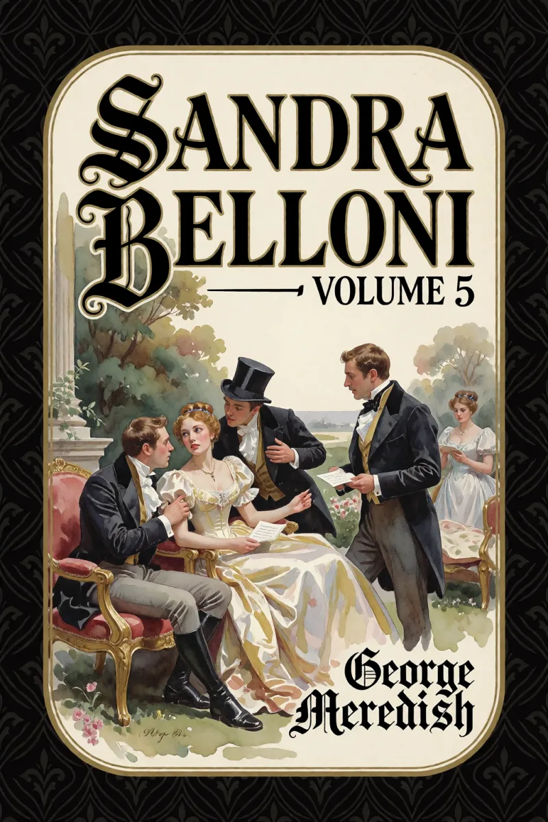 Cover of Sandra Belloni — Volume 5 by George Meredith