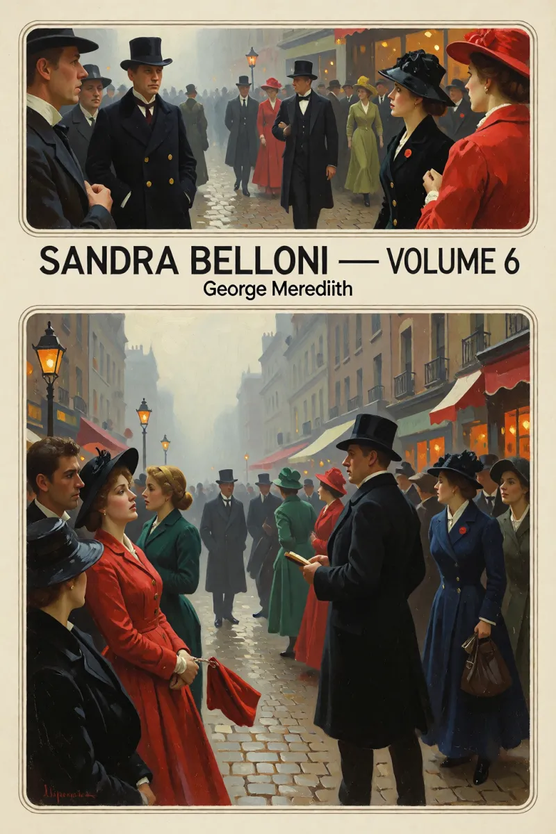 Cover of Sandra Belloni — Volume 6 by George Meredith