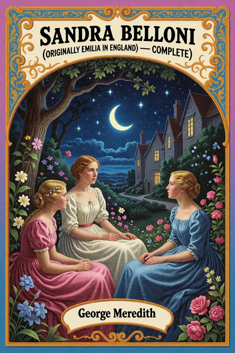 Cover of Sandra Belloni (originally Emilia in England) — Complete by George Meredith