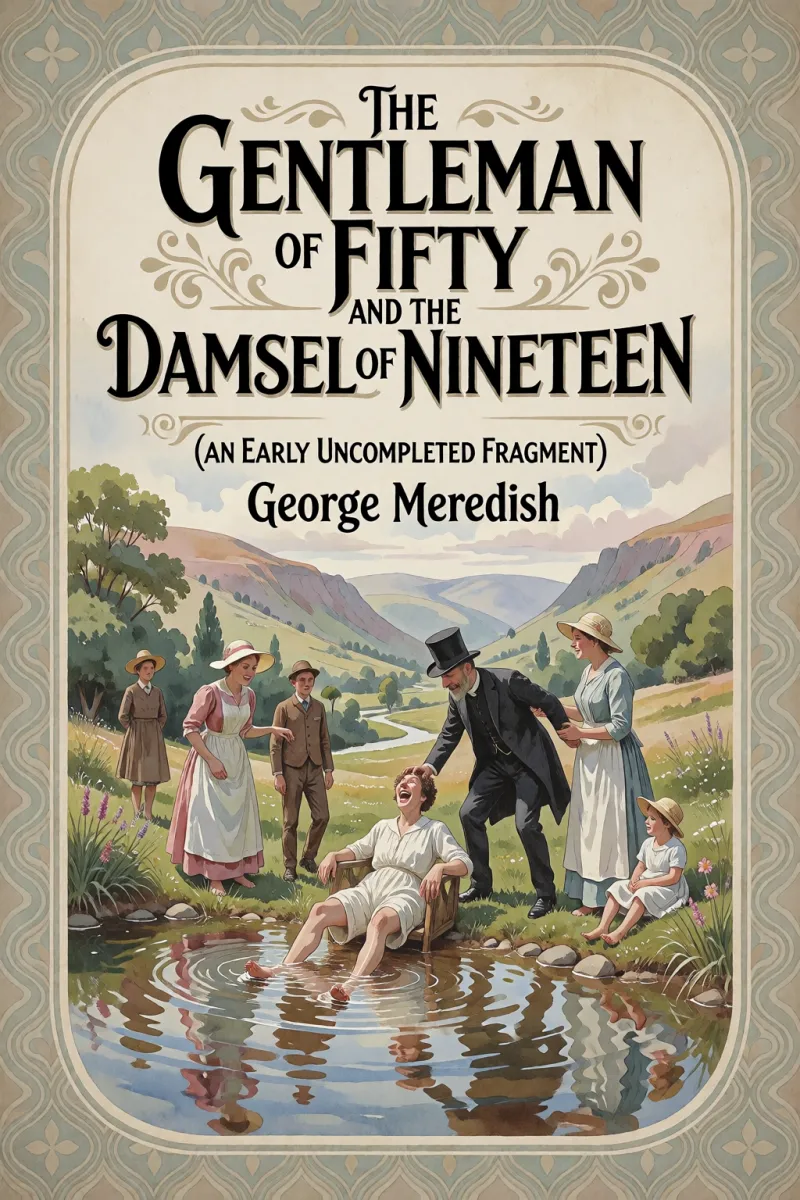 Cover of The Gentleman of Fifty and The Damsel of Nineteen (An early uncompleted fragment) by George Meredith
