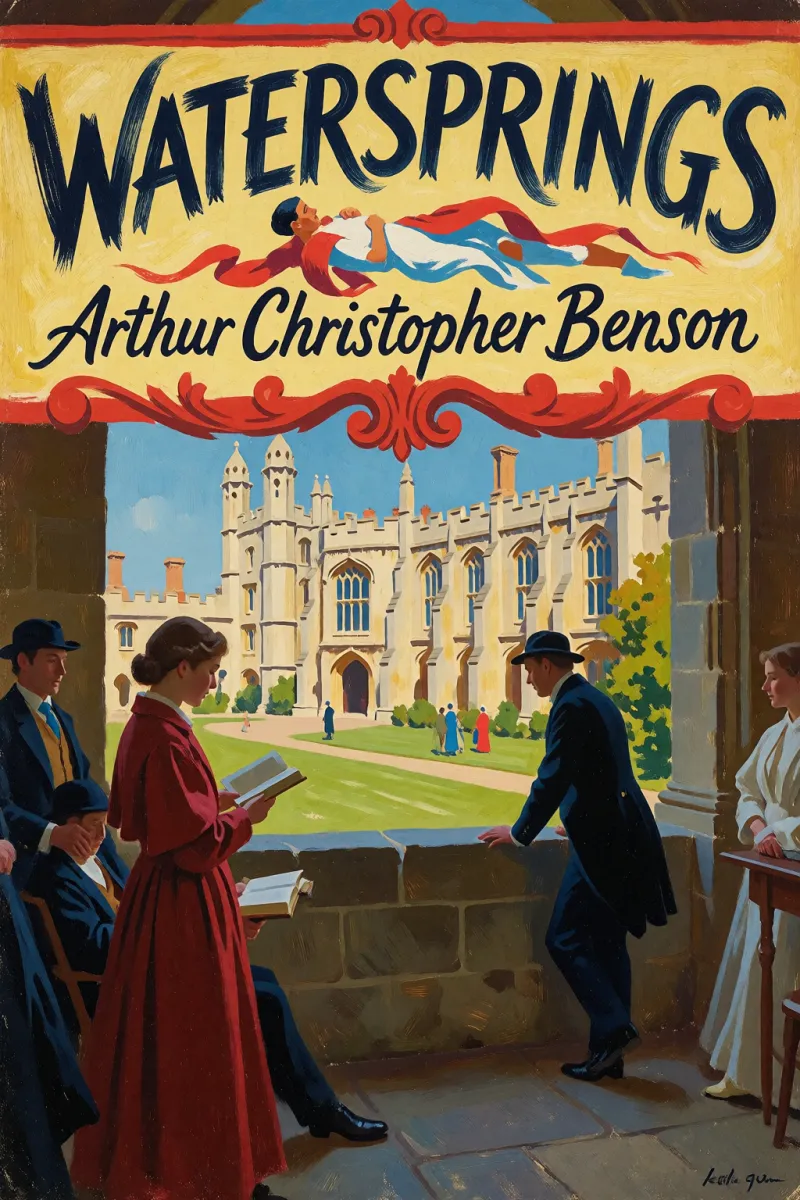 Cover of Watersprings by Arthur Christopher Benson