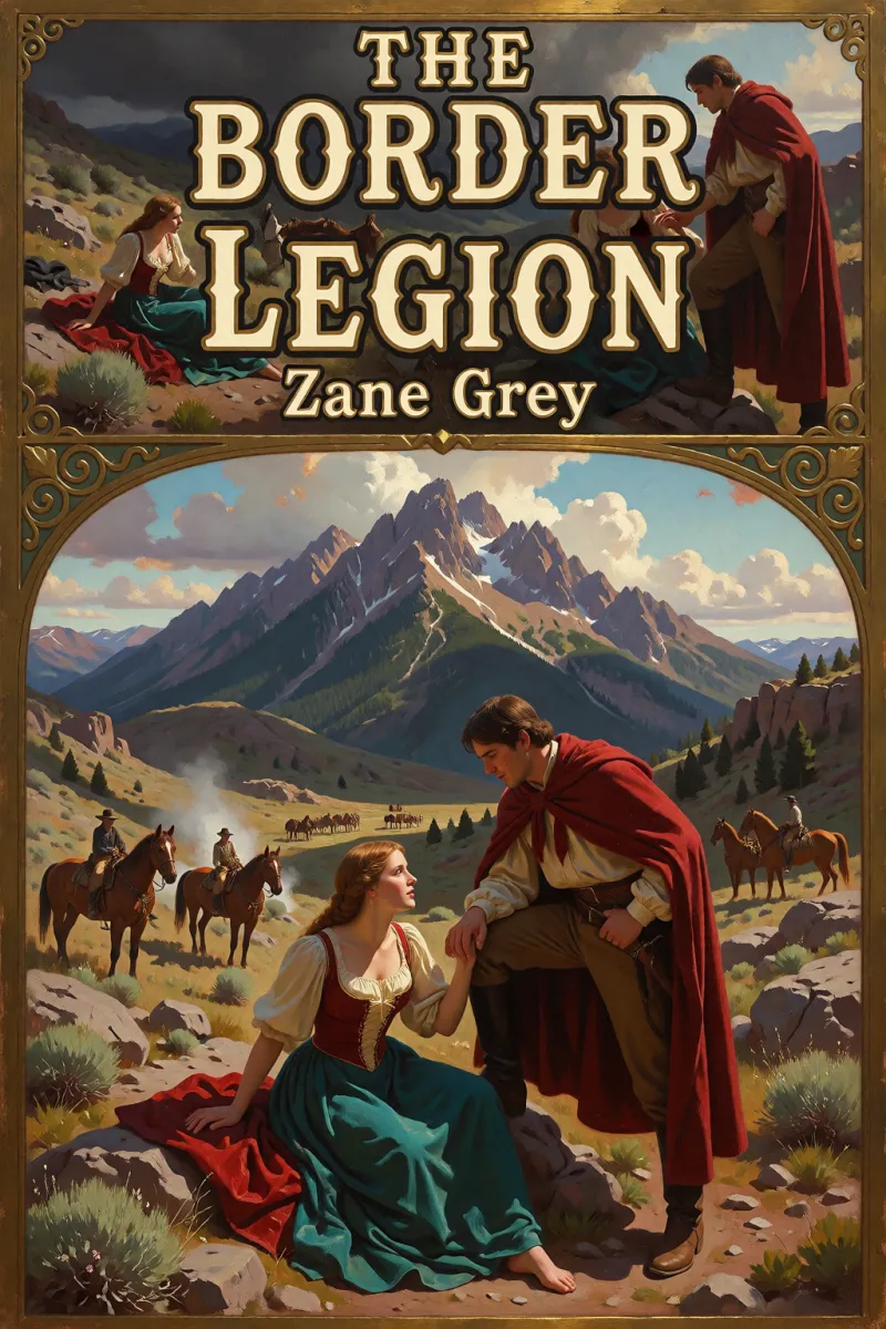 Cover of The Border Legion by Zane Grey