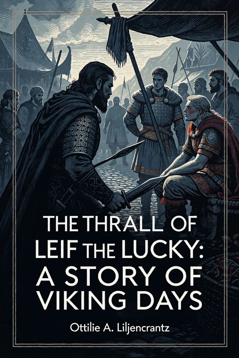 Cover of The Thrall of Leif the Lucky: A Story of Viking Days by Ottilie A. Liljencrantz