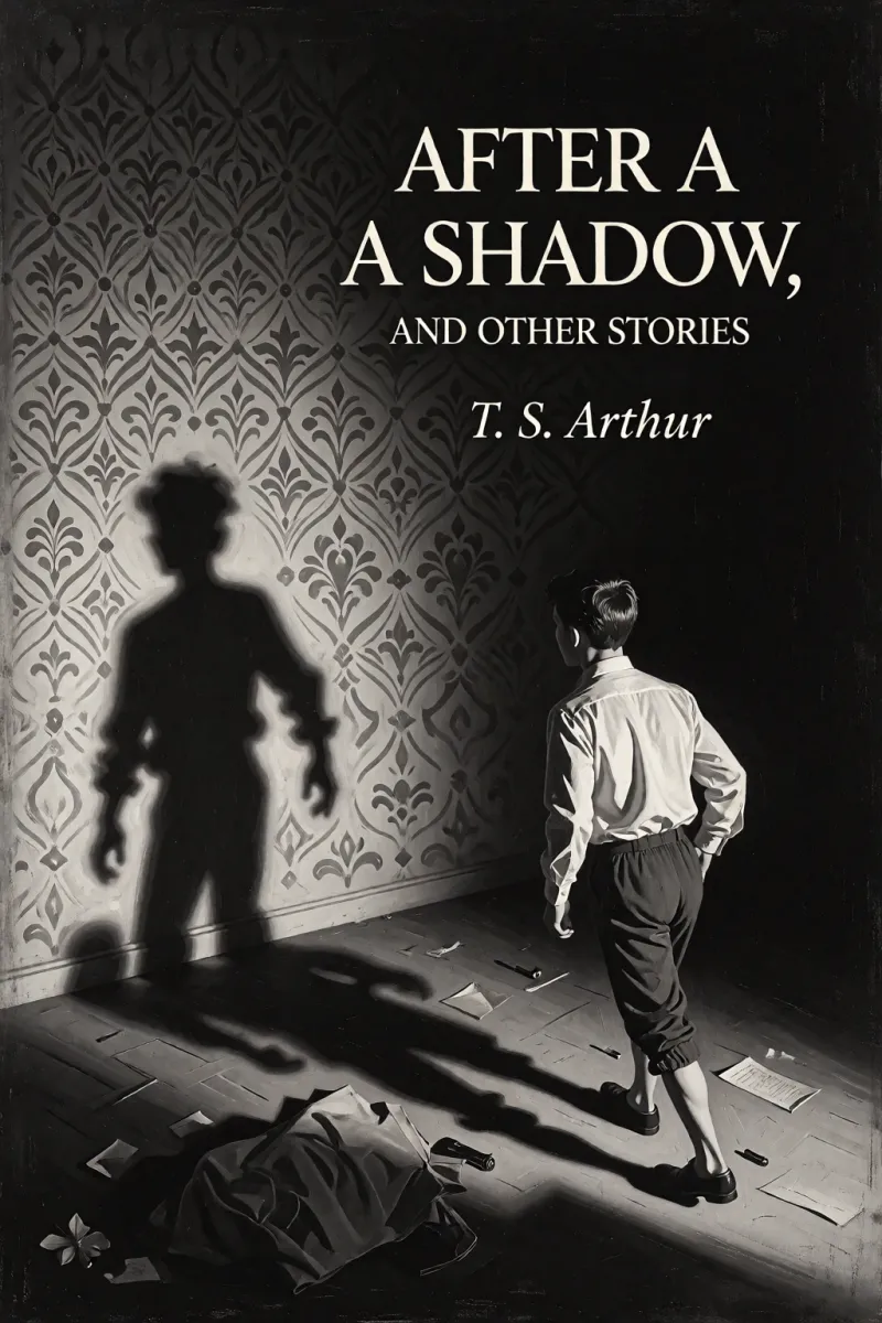 Cover of After a shadow, and other stories by T. S. Arthur