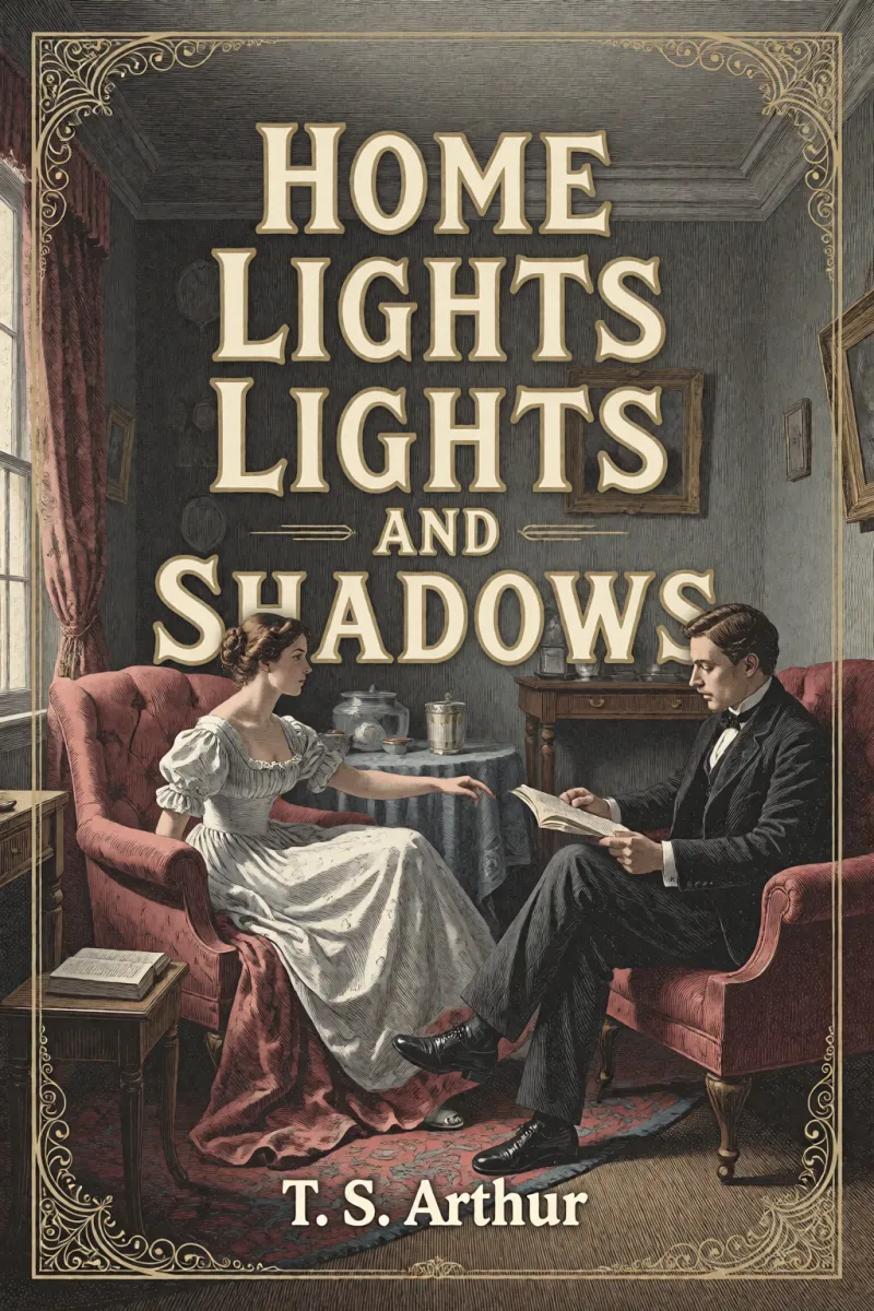 Cover of Home Lights and Shadows by T. S. Arthur