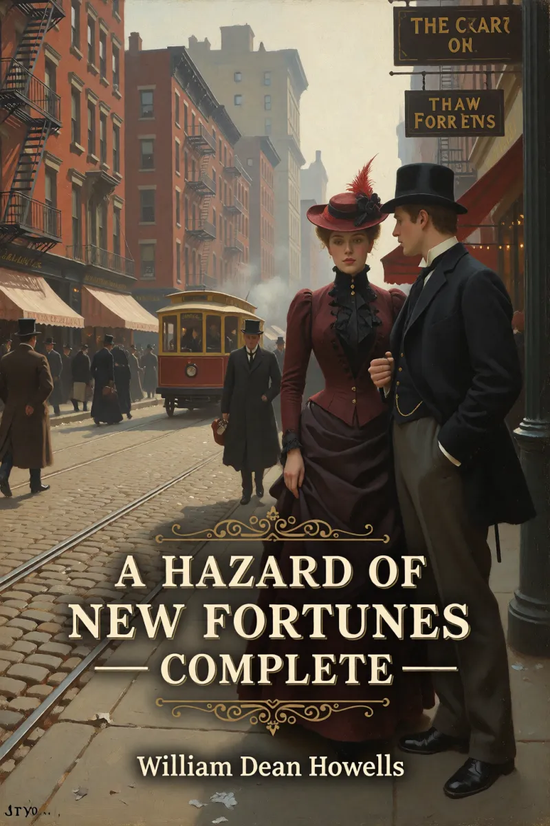 Cover of A Hazard of New Fortunes — Complete by William Dean Howells