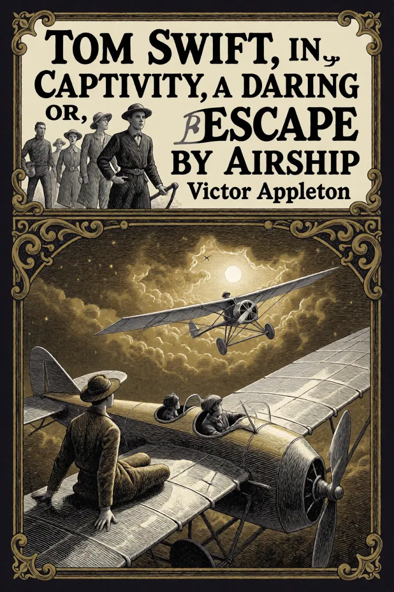 Cover of Tom Swift in Captivity, Or, A Daring Escape By Airship by Victor Appleton