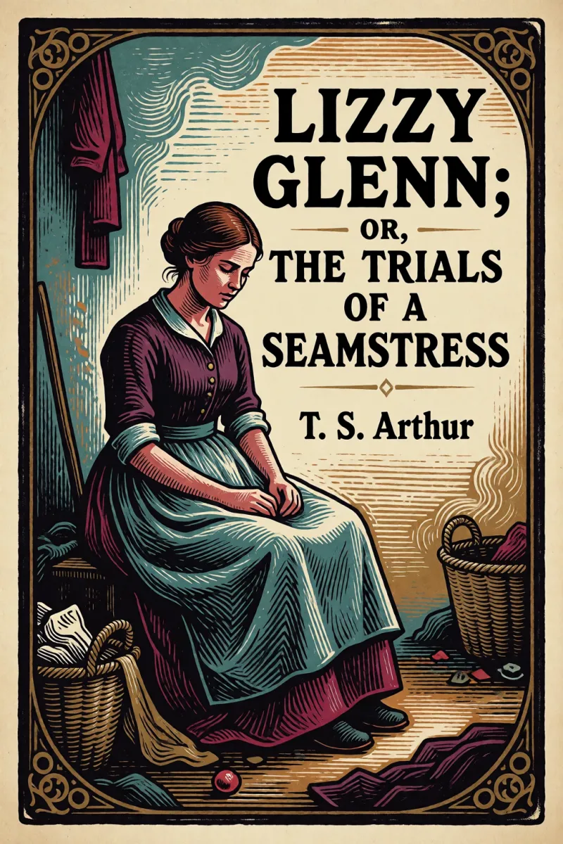 Cover of Lizzy Glenn; Or, The Trials of a Seamstress by T. S. Arthur