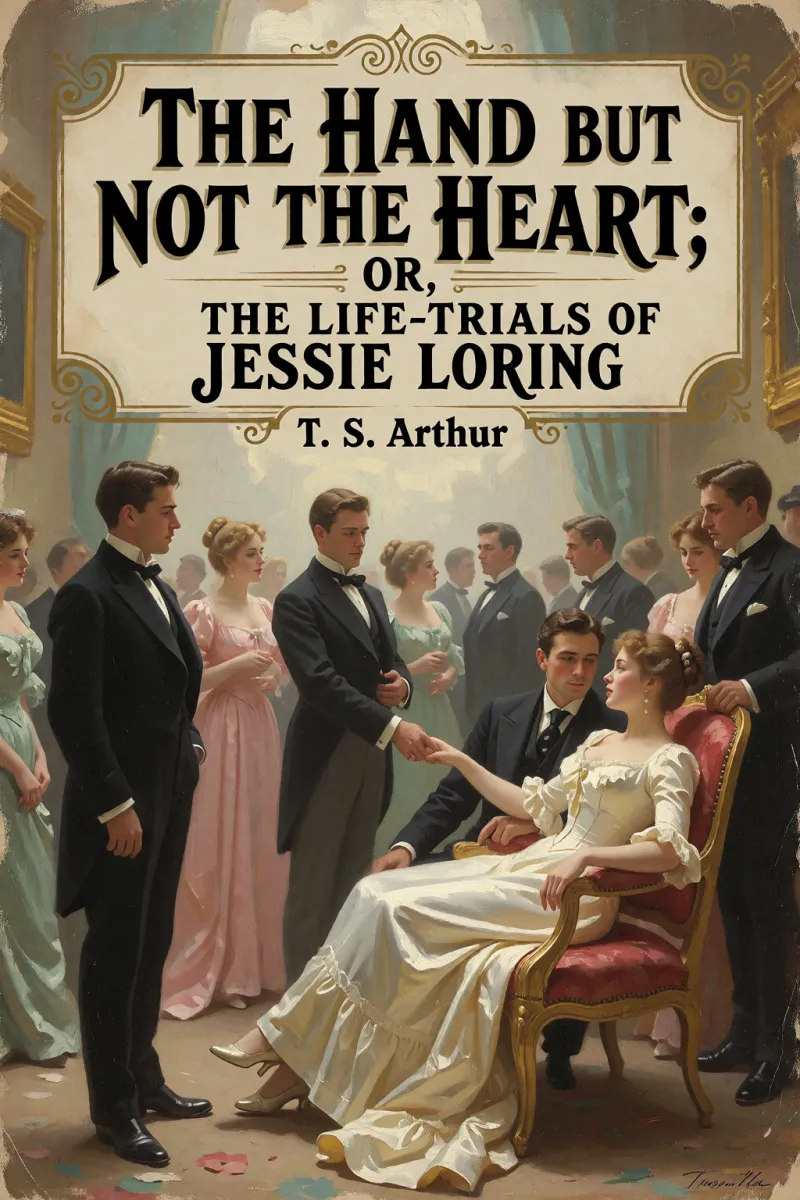Cover of The Hand but Not the Heart; Or, The Life-Trials of Jessie Loring by T. S. Arthur
