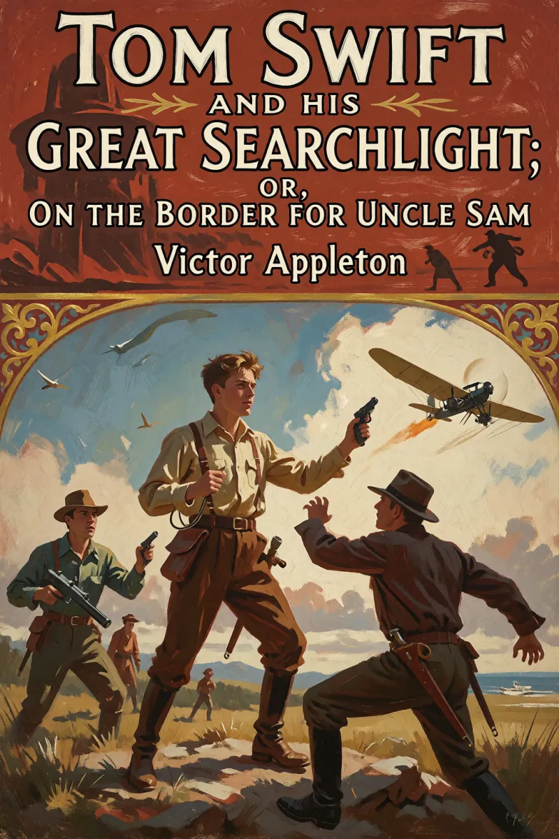 Cover of Tom Swift and His Great Searchlight; or, on the border for Uncle Sam by Victor Appleton