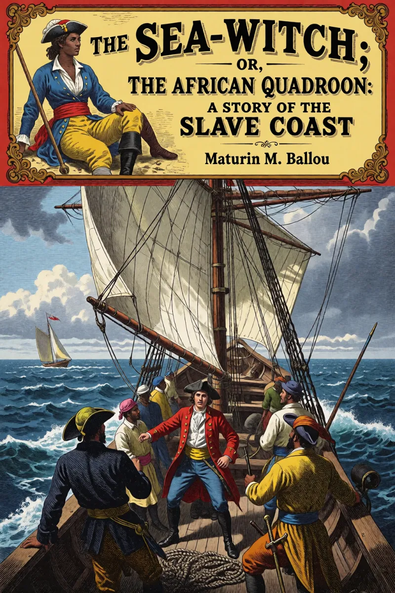 Cover of The Sea-Witch; Or, The African Quadroon: A Story of the Slave Coast by Maturin M. Ballou