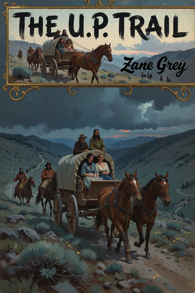 Cover of The U. P. Trail by Zane Grey
