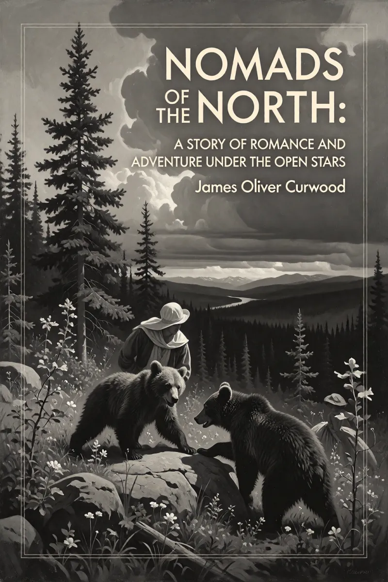 Cover of Nomads of the North: A Story of Romance and Adventure under the Open Stars by James Oliver Curwood