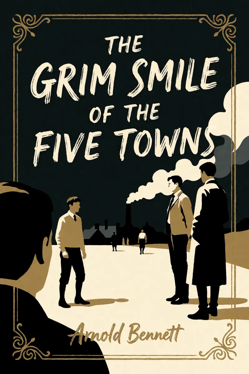 Cover of The Grim Smile of the Five Towns by Arnold Bennett