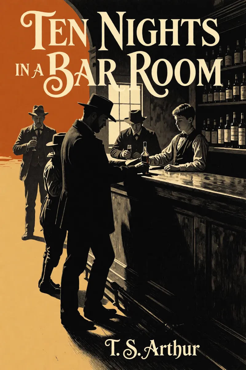 Cover of Ten Nights in a Bar Room by T. S. Arthur